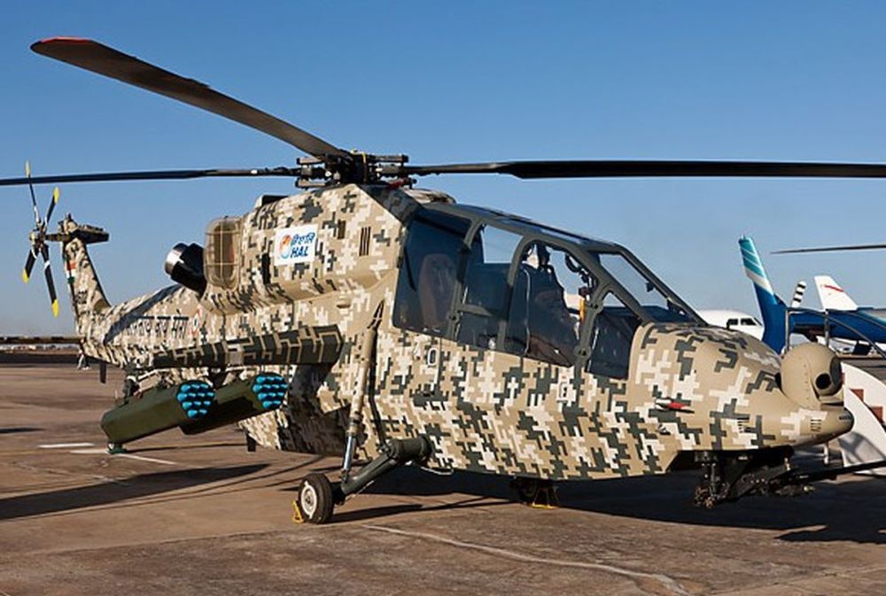hal公司推出的lch武装直升机
