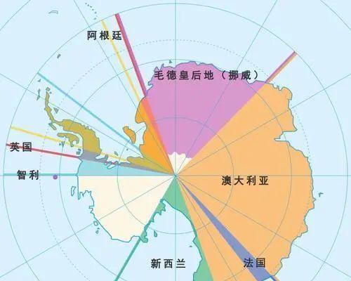 表面上有更多的国家对南极领土宣称了主权,英国人不再吃独食