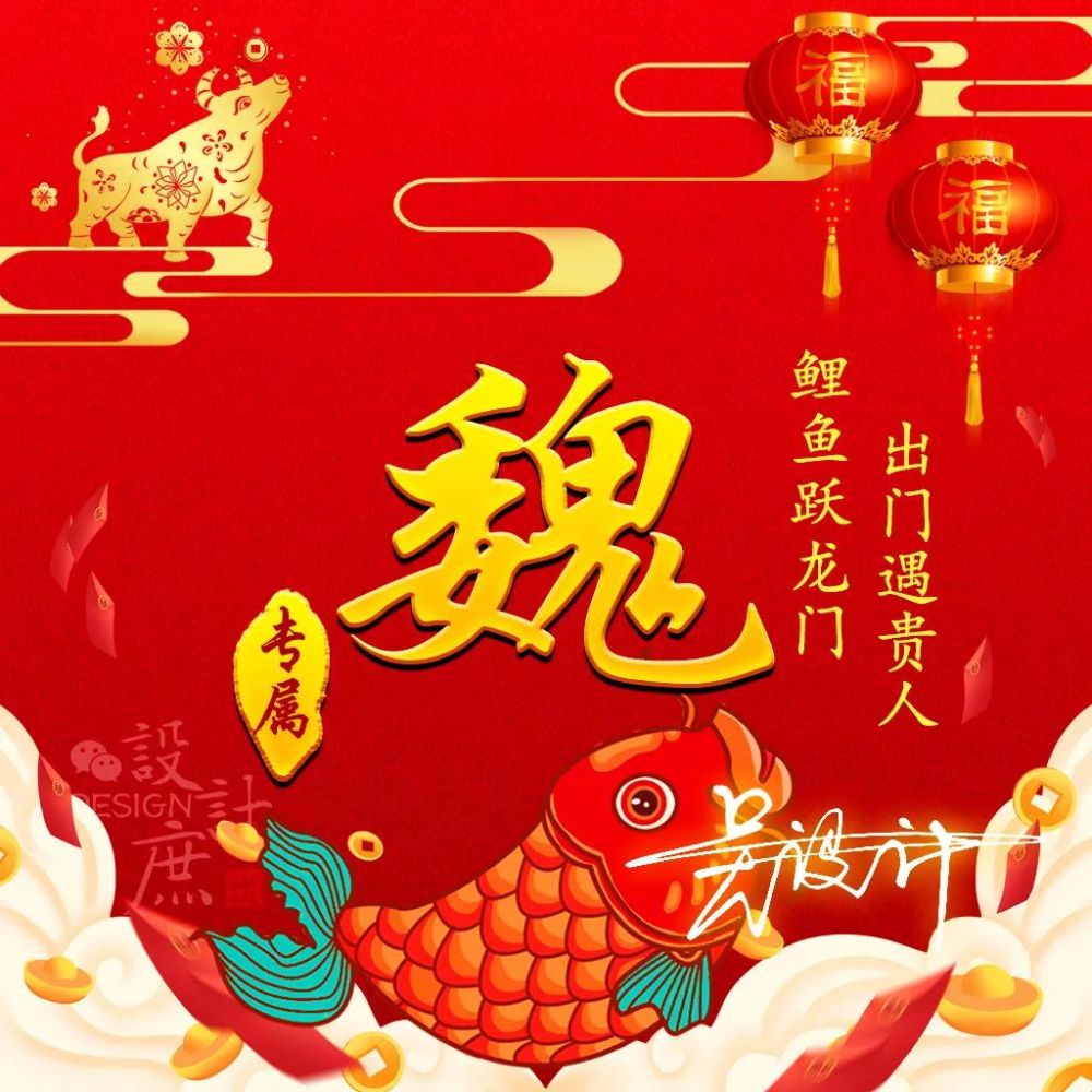 微信头像分享:2021愿你鲤鱼跃龙门,出门遇贵人