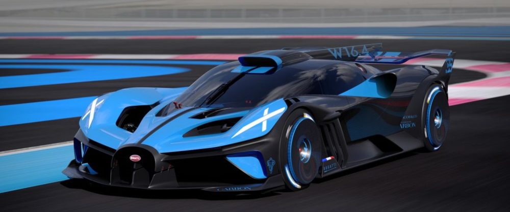 布加迪宣布在其新概念超级跑车布加迪bolide中使用3d打印技术
