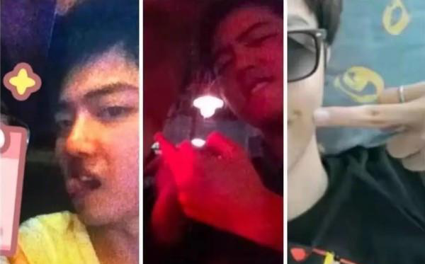 肖战人设崩塌?片场对王一博竖中指旧照流出,曾自称受过严格教育