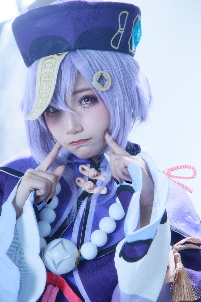 《 原神 》——小僵尸 七七cosplay