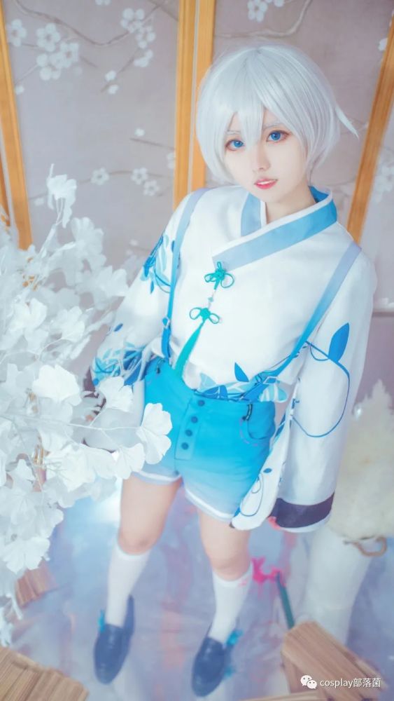 cos:言和玫瑰常服cos正片@橘子