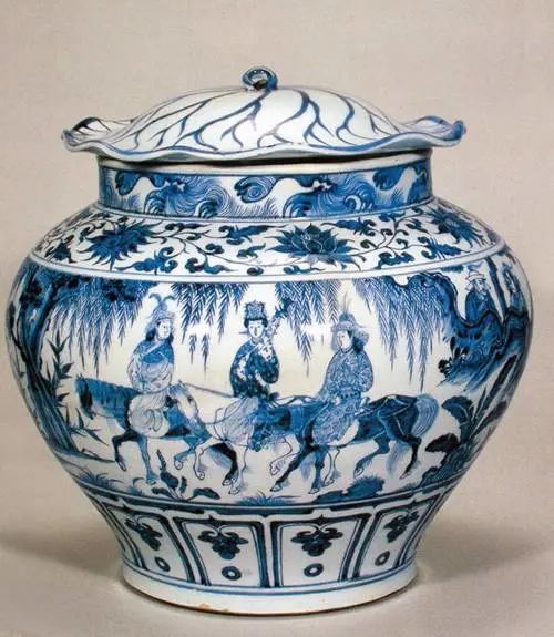 元代人物青花瓷为何这样"壕"?