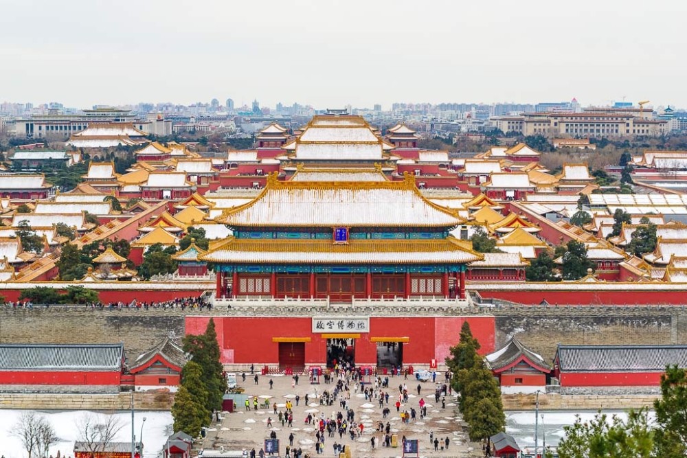北京的景山公园,是经常被很多旅游游客忽略的一个小众