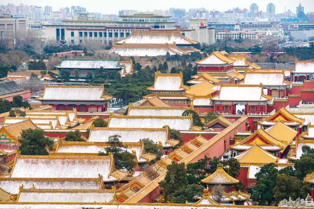 北京的景山公园,是经常被很多旅游游客忽略的一个小众
