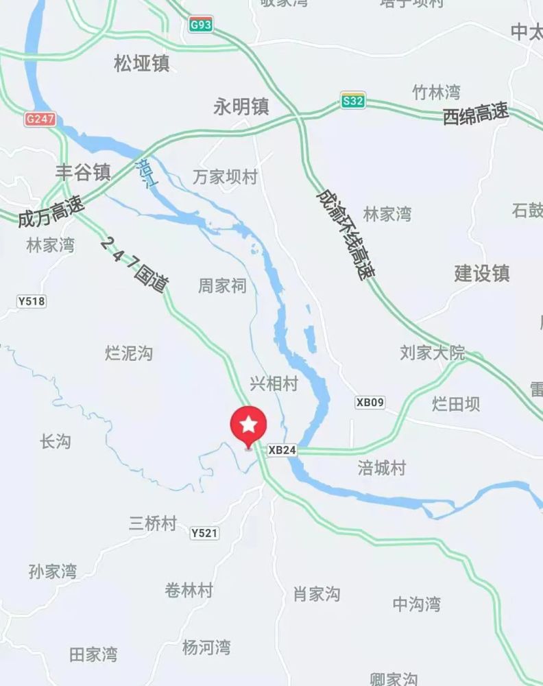 距离绵阳市区14公里,距离三台县城30公里,将拥有绵遂铁路芦溪站(规划