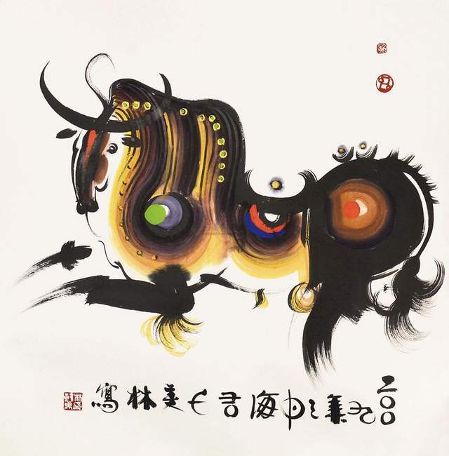 众生平等,万物有灵:韩美林的生肖牛 牛气冲天 牛运亨通