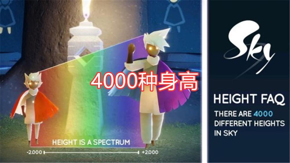 光遇官方回应4000种身高自由选择不现实身高限制太无奈