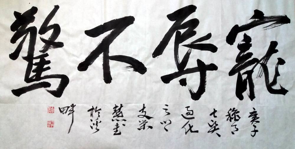 2021年迎新春知名书法家支荣慧大字书法作品选