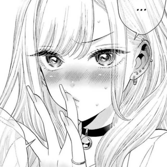 丧丧的黑白男女生动漫头像