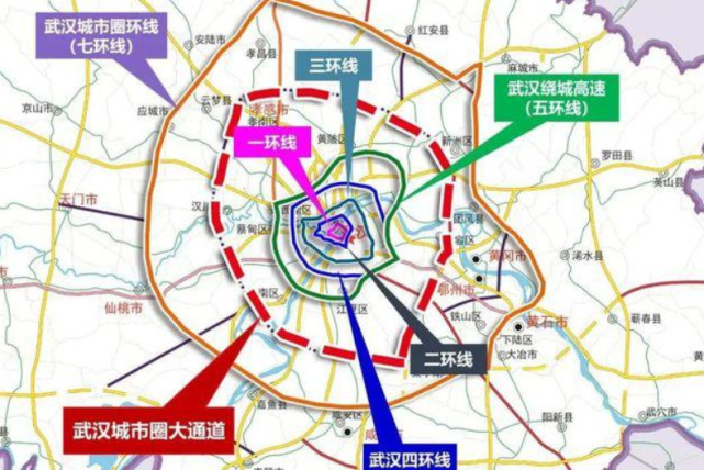 武汉城市圈环线通了!将1 8城市圈"绑"在一起,沿线城市