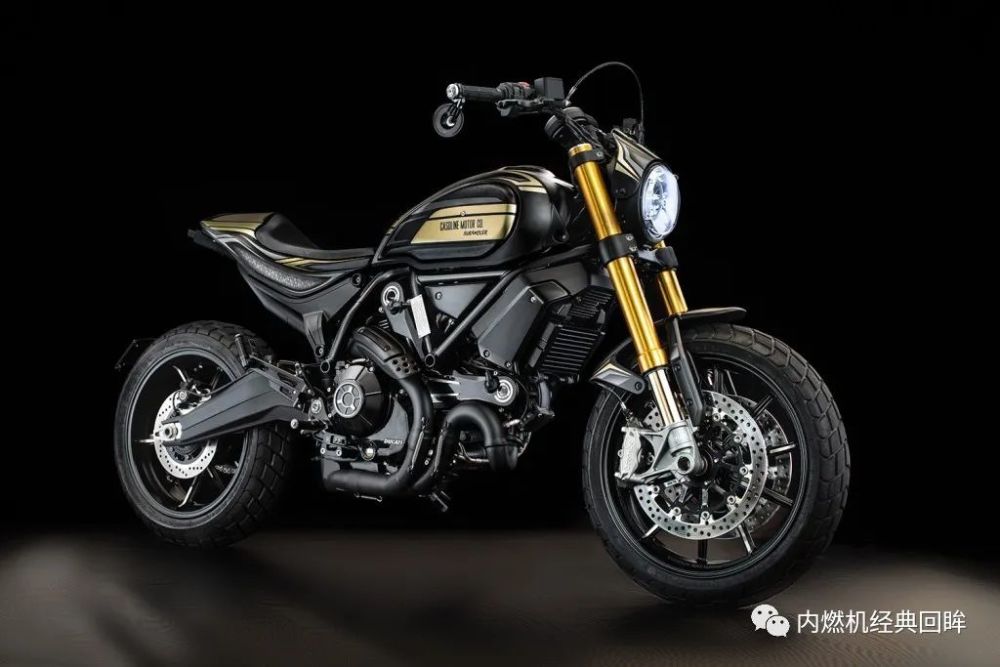 杜卡迪1100 scrambler改装欣赏.企鹅号老摩托车改装与欣赏