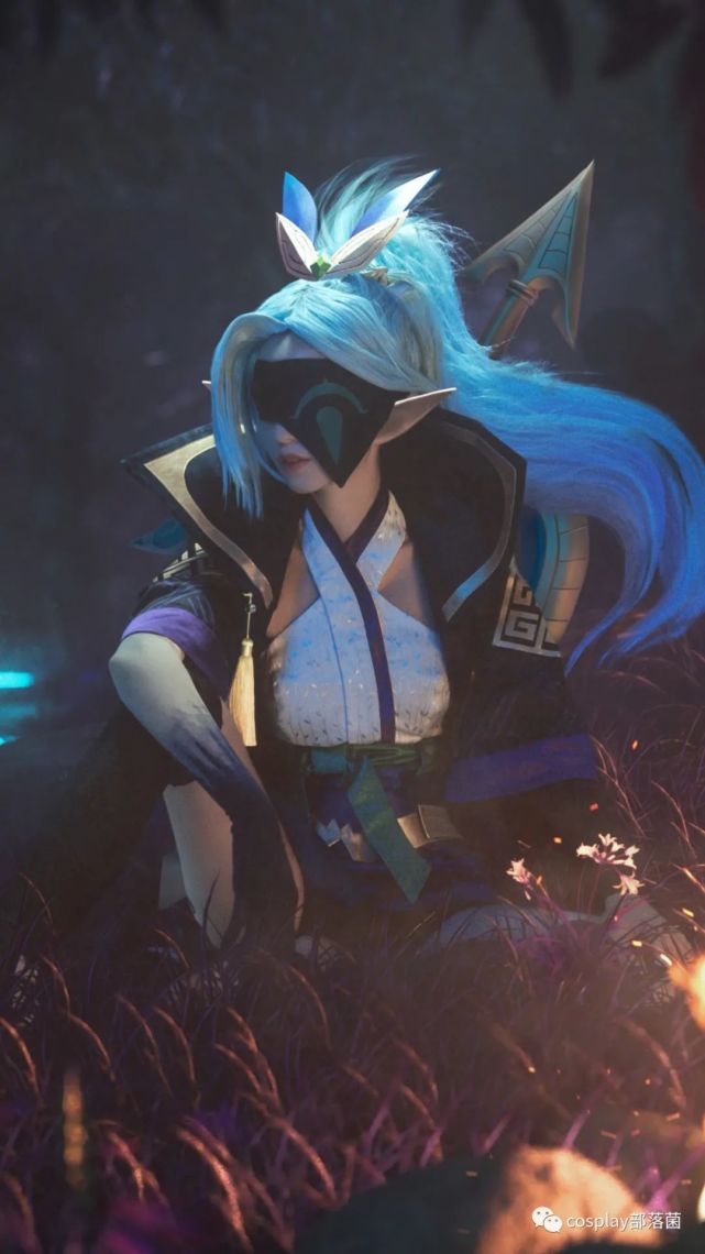 cos:英雄联盟灵魂莲华-薇恩cos正片