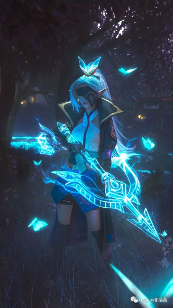 cos:英雄联盟灵魂莲华-薇恩cos正片