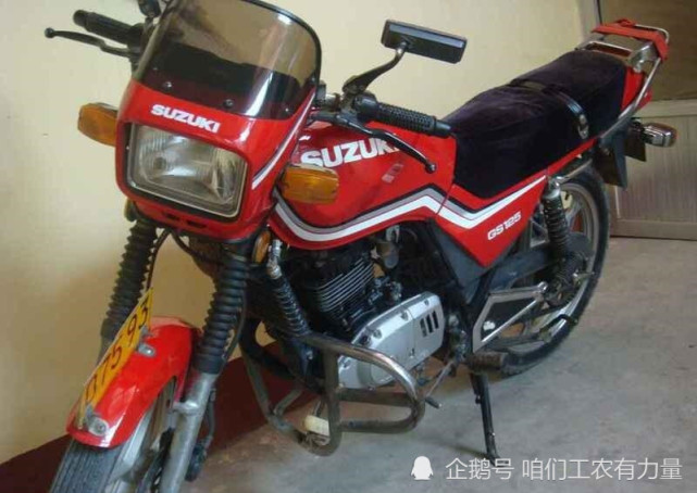 大家曾经叫做铃木王的进口摩托车suzukigs125如今我想它了
