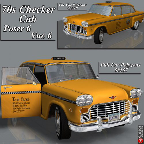 made the iconic american taxi cab which was valued by taxicab