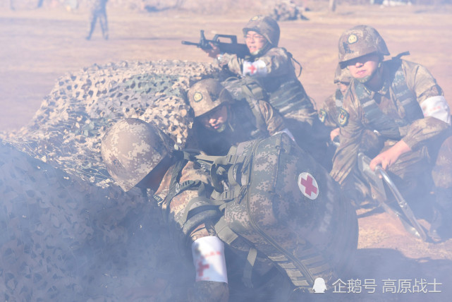 高原卫勤尖兵比武进行时