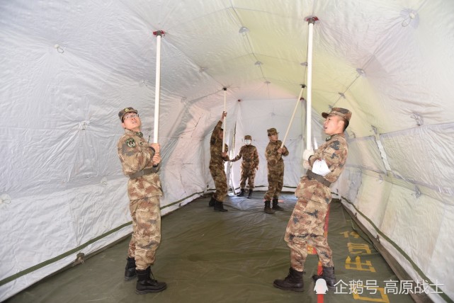 高原卫勤尖兵比武进行时