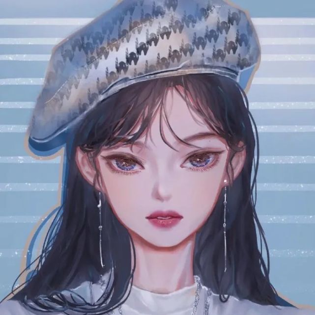 超惊艳的小众插画头像