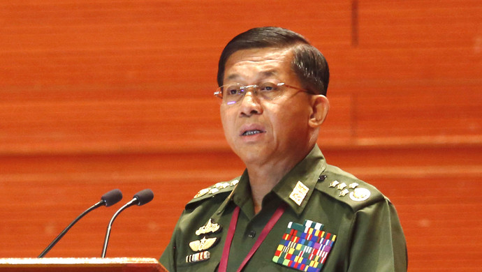 人物"经常面带微笑的将军"敏昂莱,缅甸变局中的关键角色