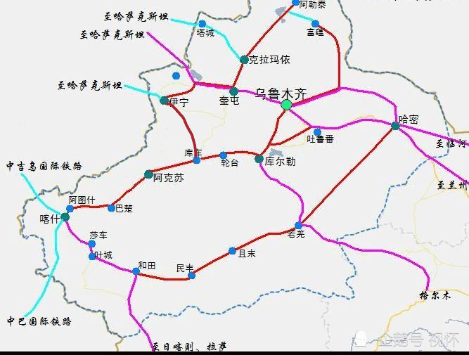 好消息2021年新疆铁路的建设目标开工2条建成通车2条