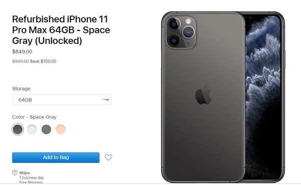 苹果推出官翻iphone11便宜达900多