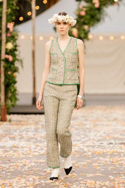 香奈儿chanel2021春夏系高定女装