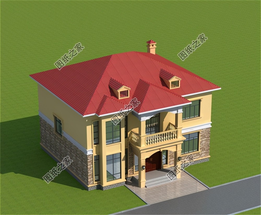 农村房子设计图,二层三层应有尽有,拿了过年回家盖房子去