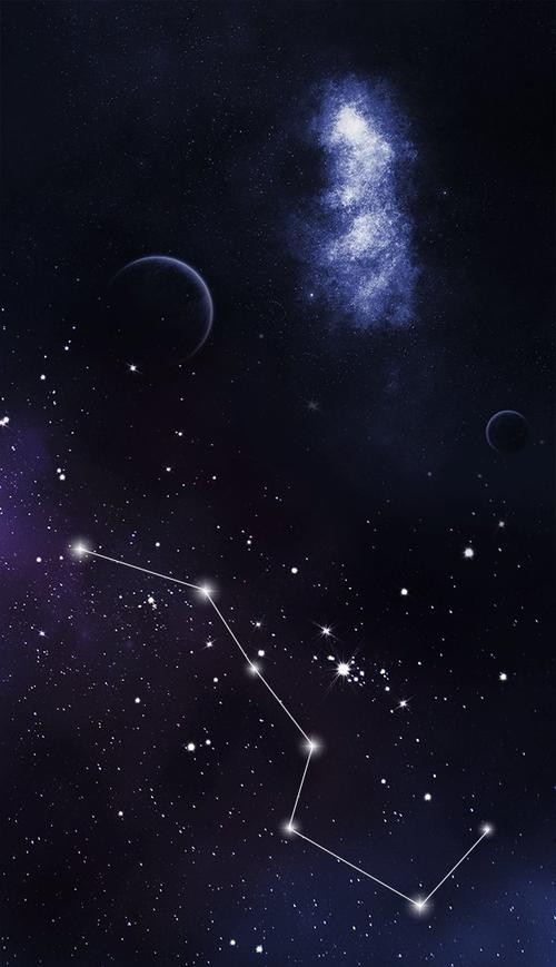唯美梦幻星空背景图壁纸