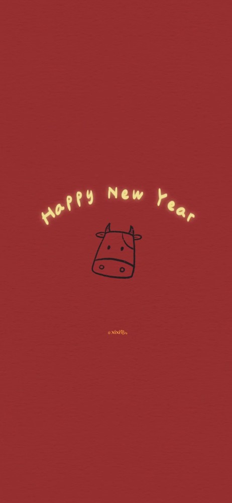 红色壁纸系列|2021年新年壁纸