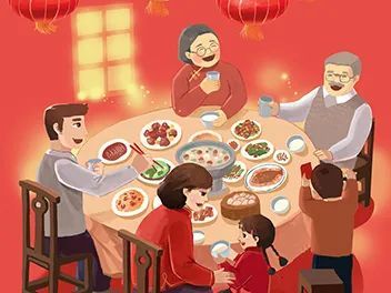 7-12岁美术课|新年主题画-年味,从美食开始!