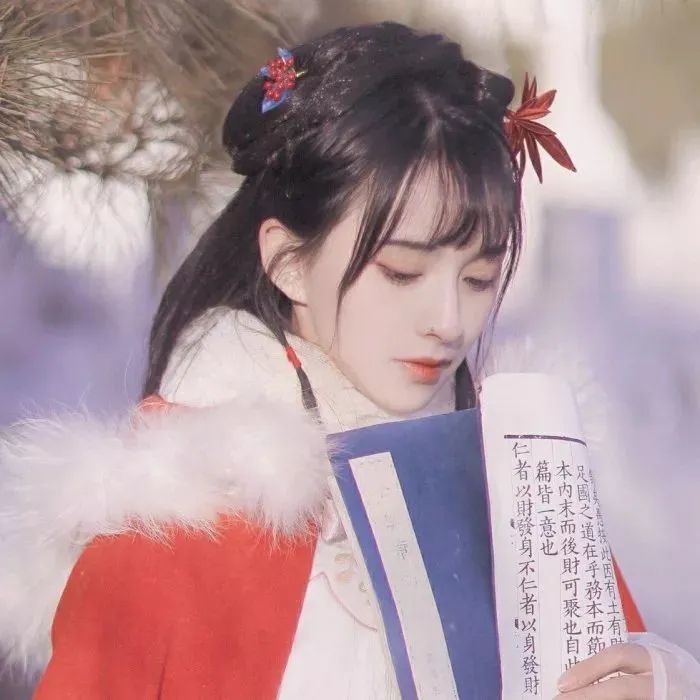 古风头像|江山如画不如你眉眼清浅,山河千秋不及你泛笑风华
