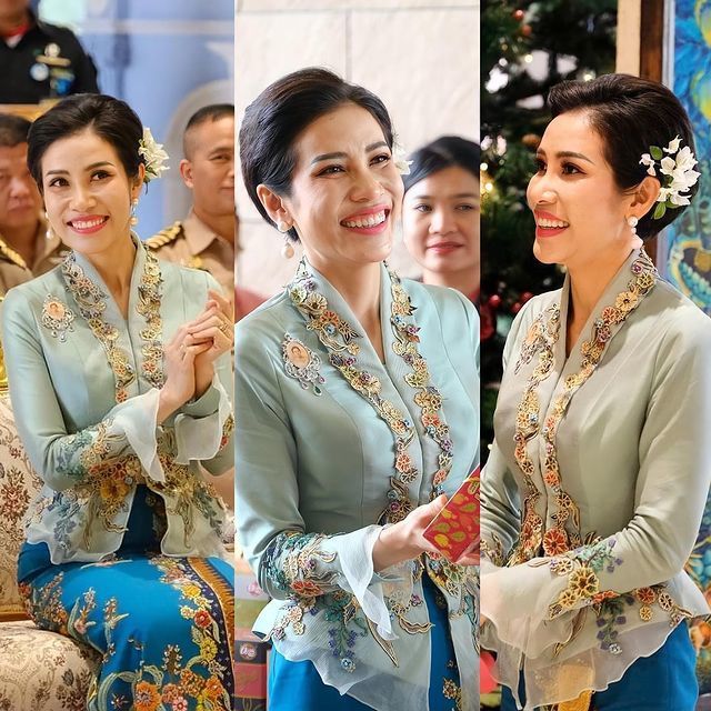 诗妮娜要升级成泰国王后啦!气质够端庄,泰王一意孤行谁劝都没用