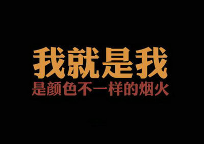 我就是我的说说我就是我的说说至自己