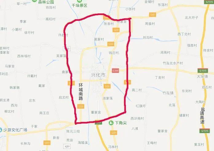 兴化市区人口_兴化市区地图(2)