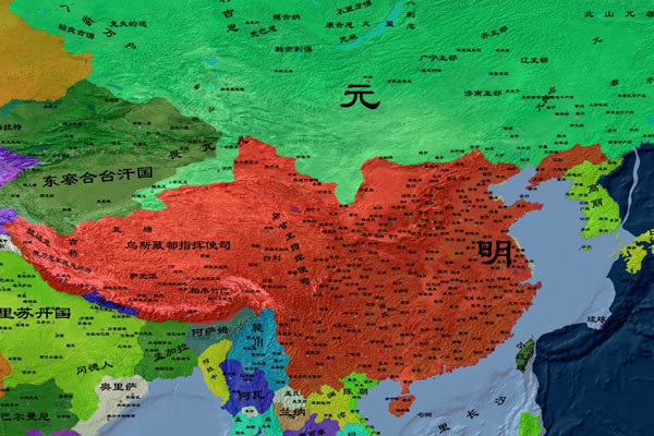 明朝人口密度_中国人口密度图
