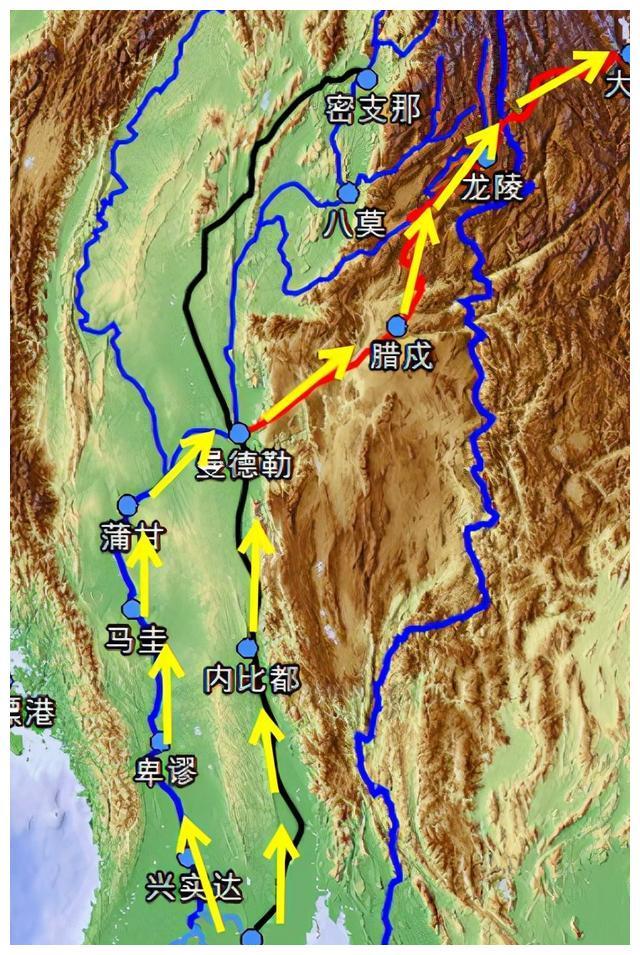 缅甸,实际上为我国大西南的后门
