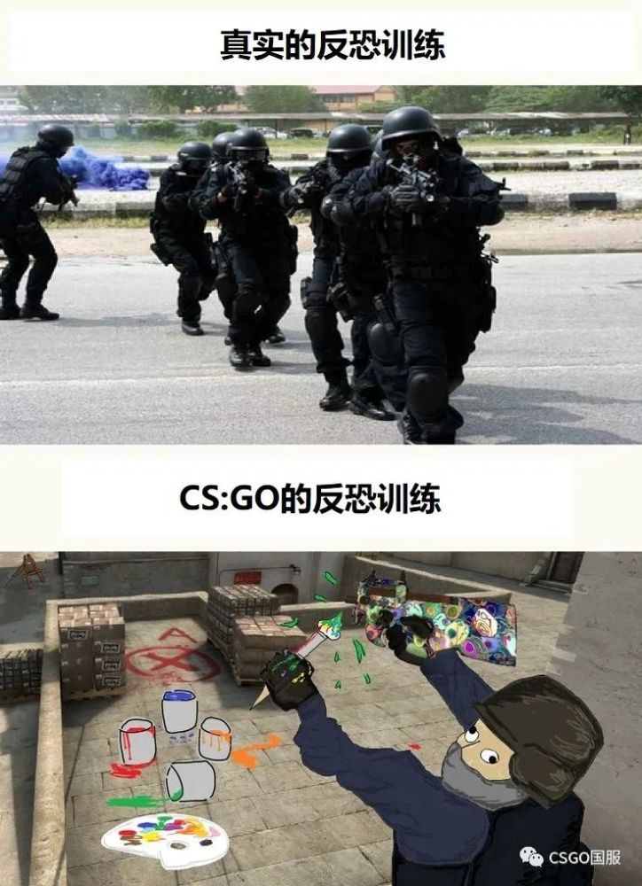 【csgo搞笑图集】团队竞技游戏