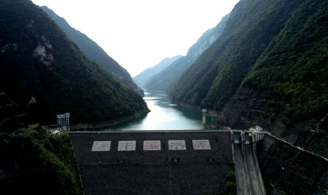 【航拍巫溪】西溪河上的明珠—中梁水库