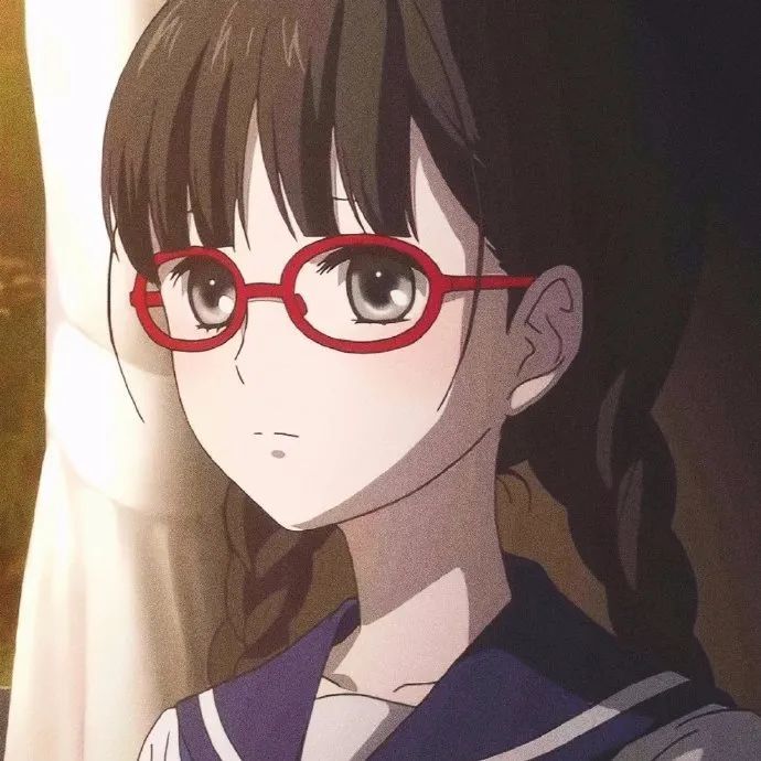 濒危物种少女眼镜女神动漫头像来袭