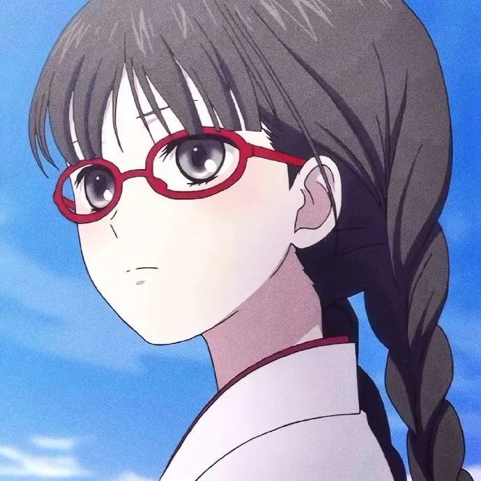 濒危物种少女眼镜女神动漫头像来袭