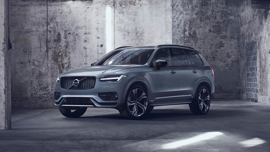 内饰外观十分漂亮,2021款沃尔沃xc90,中大型豪华suv