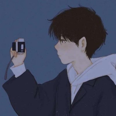 颓废动漫男生头像人生或许无聊日子或许难熬