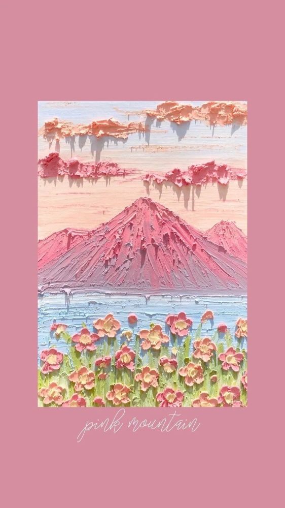 超有质感的油画壁纸