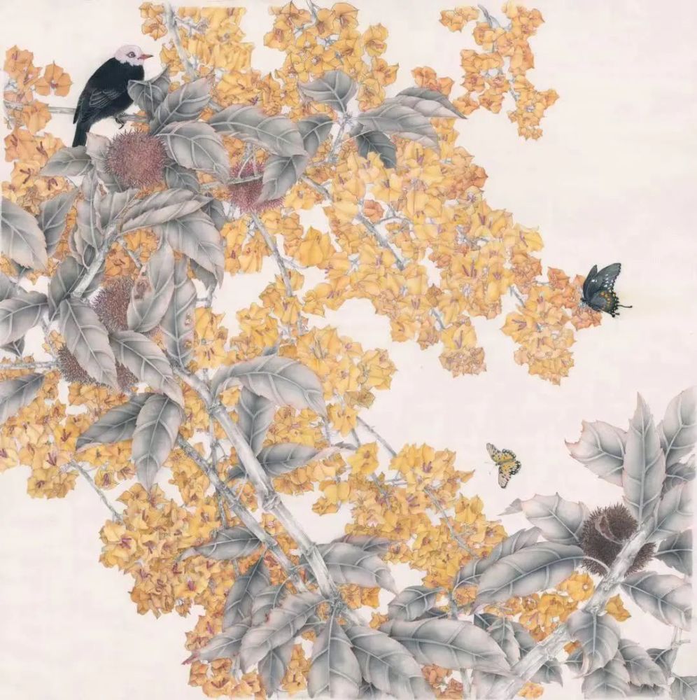 桃李芬芳邓伯元朱雁娴师生中国画作品展