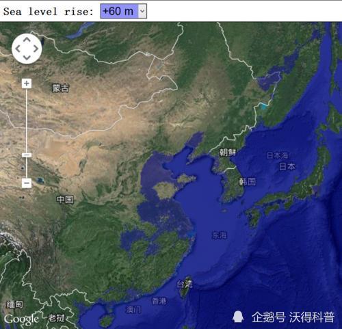 海平面上升加剧,升到55米,我国哪些城市会成为亚特兰蒂斯?