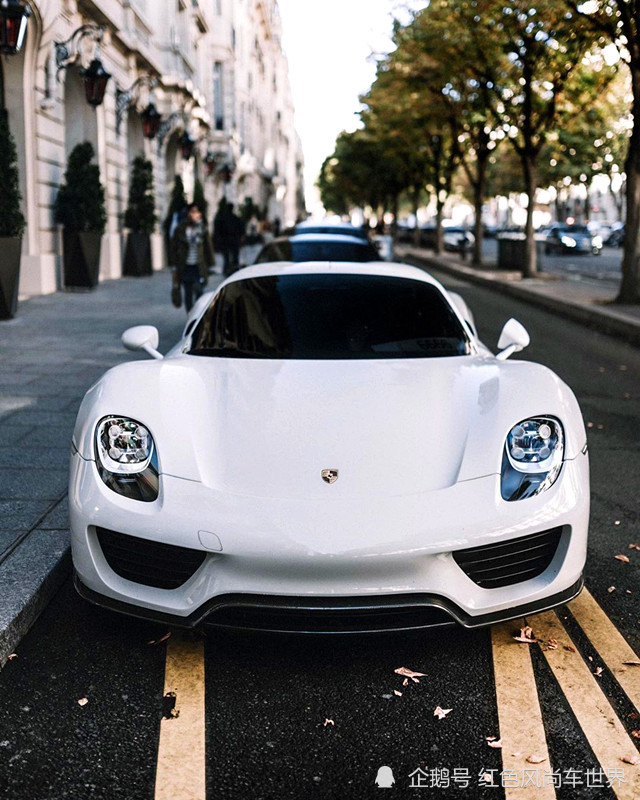 三大神兽之一 图赏靓号保时捷918 spyder 超级跑车