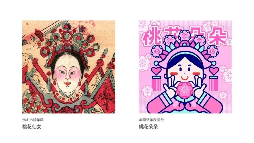 各路神仙齐聚送祝福!一大波萌趣十足的年画表情包来袭