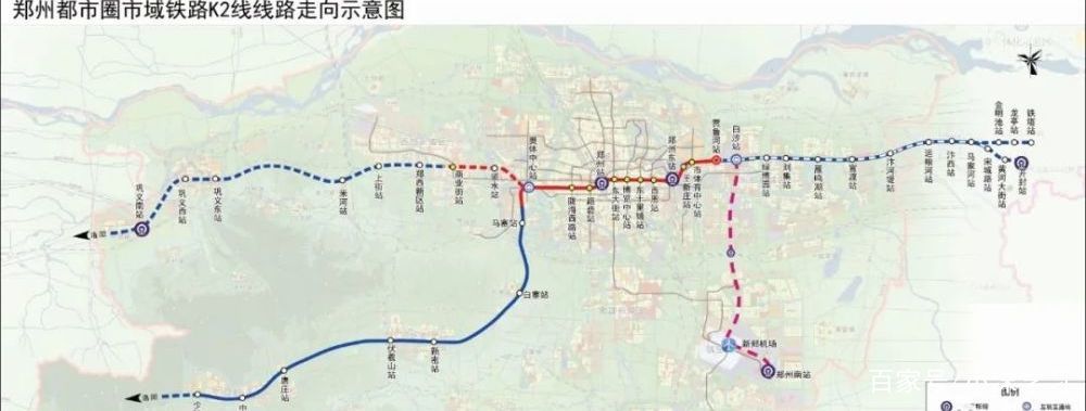 郑登洛遥遥无期郑许市域铁路将轨通连巩义登封新密的k2即将开工